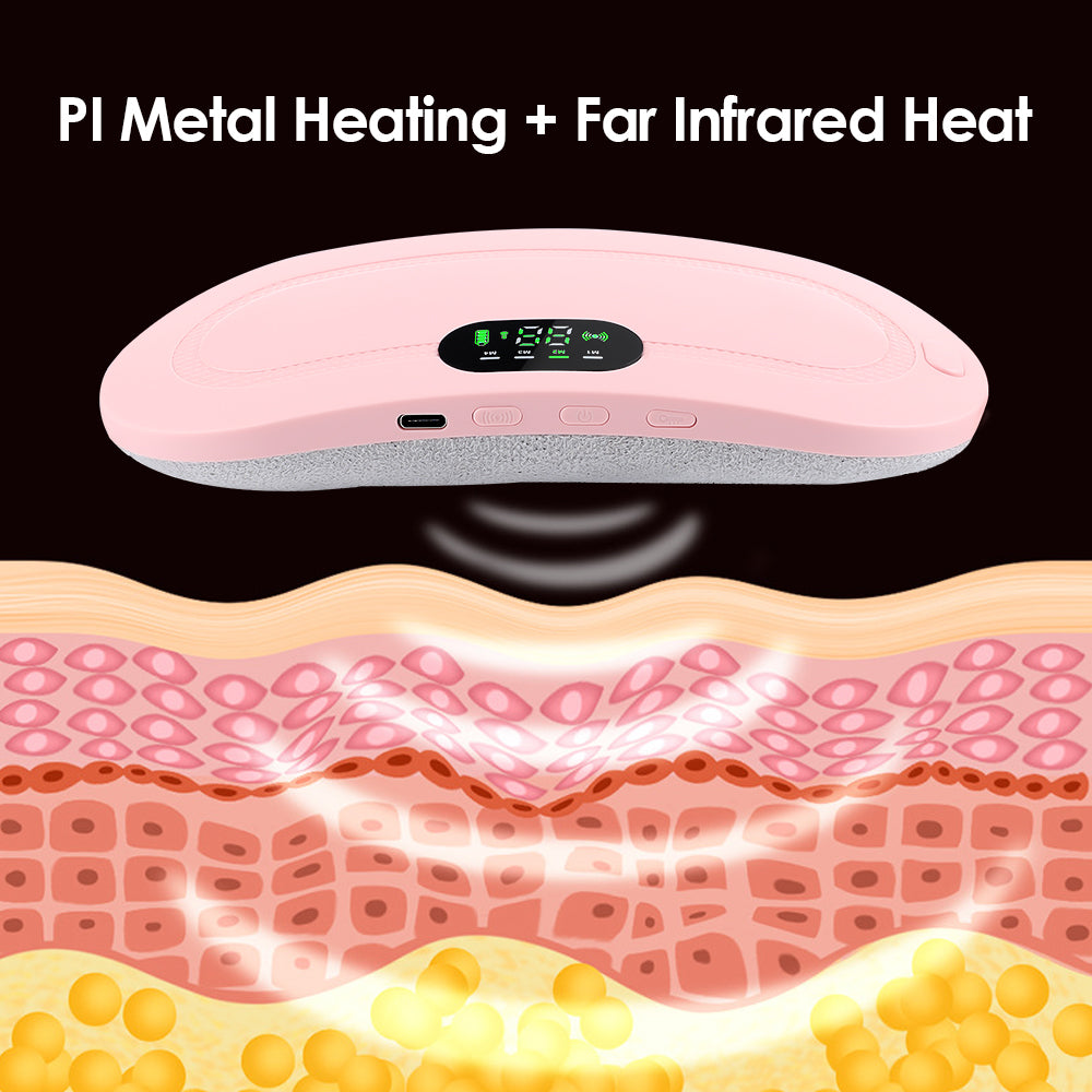 Smart Heating Belt for Menstrual Relief and Full Abdominal Comfort