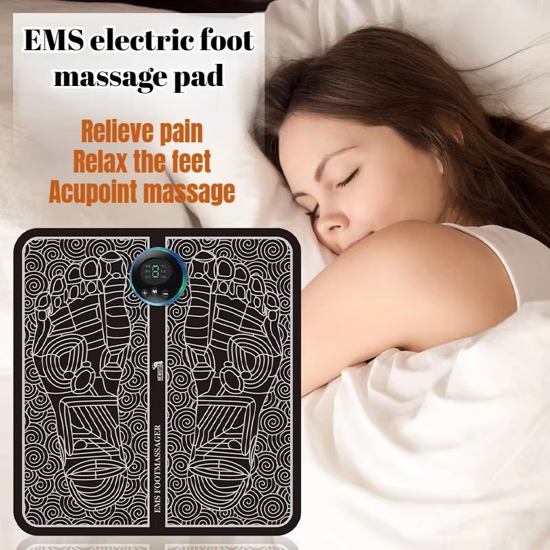 Portable Electric Foot Massager – Instant Relief with EMS Technology