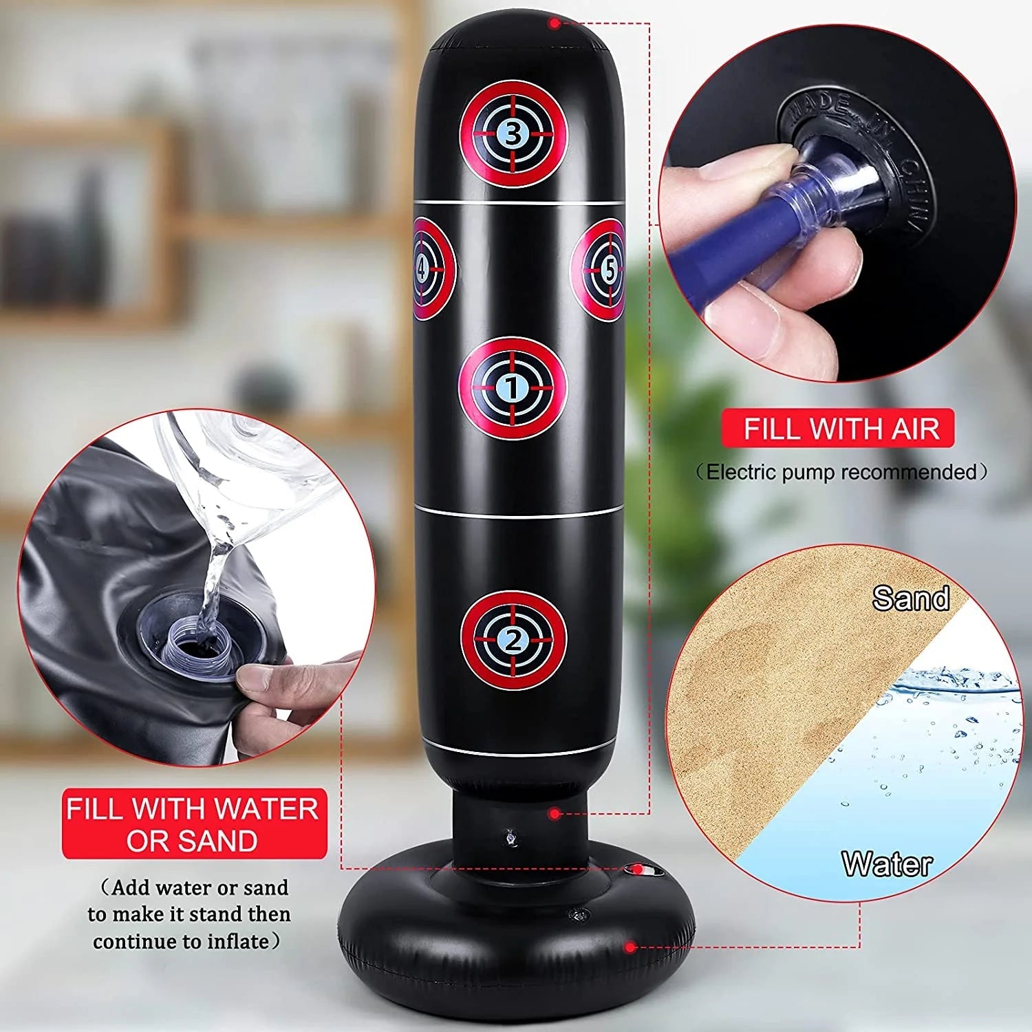 Inflatable Punching Bag