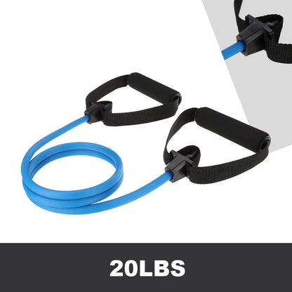 FlexTone™ – Elastic Resistance Bands for Full-Body Training (10-30LB)