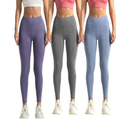 High Waist Pocket Sports Tummy Control Yoga Leggings