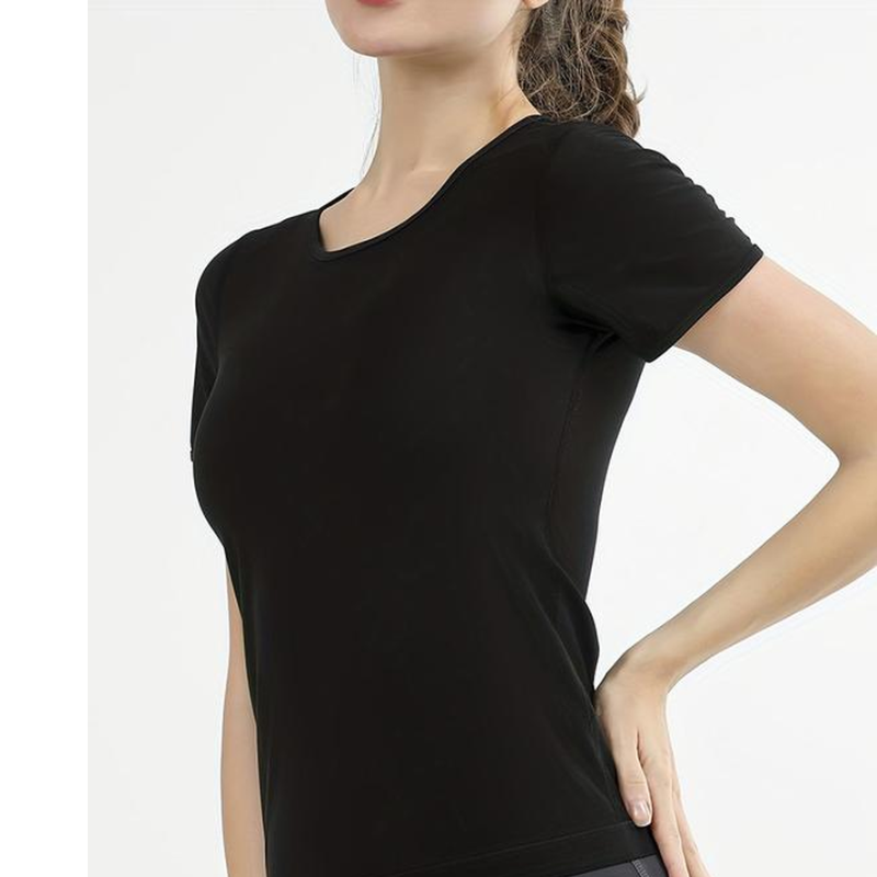 Tight Fit Sauna Sweat Workout Top