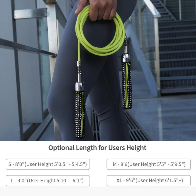 Weighted Jump Rope for Cardio Fitness