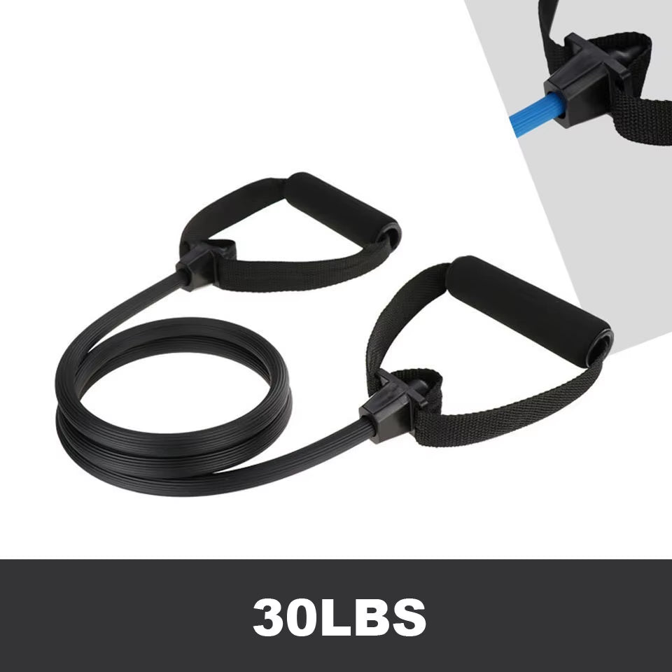 FlexTone™ – Elastic Resistance Bands for Full-Body Training (10-30LB)