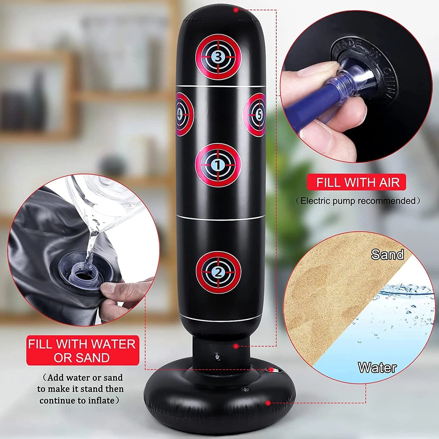 Inflatable Punching Bag