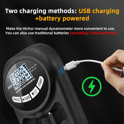 Hand Dynamometer Grip Strength Trainer - Electronic Hand Grip