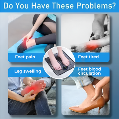 Portable Electric Foot Massager – Instant Relief with EMS Technology